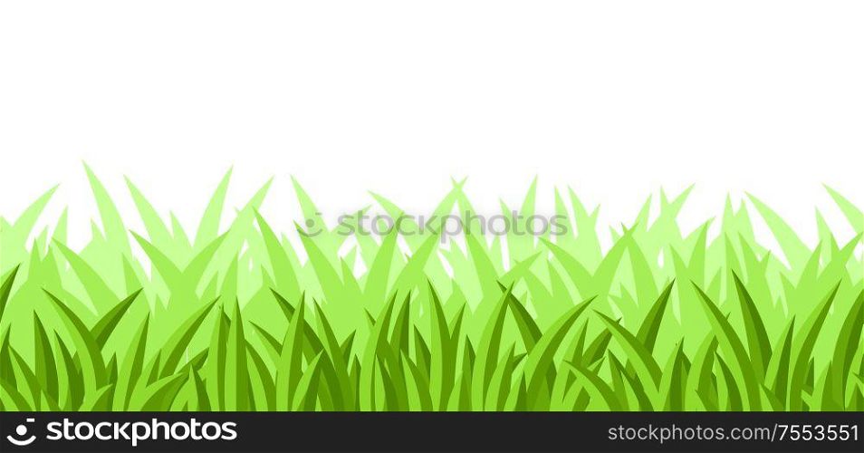 Seamless patterm with grass. Backgrounds of green lawn.. Seamless patterm with grass.