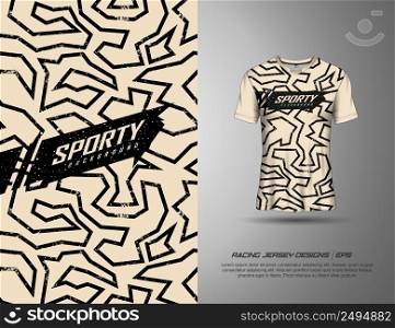 Seamless pattern abstract background for extreme jersey team, racing, cycling, leggings, football, gaming and sport livery.