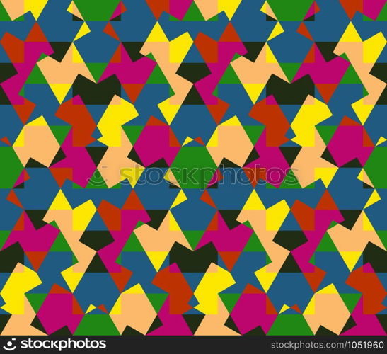 Seamless pattern abstract honeycomb mosaic. Vector illustration.. Seamless pattern abstract honeycomb mosaic