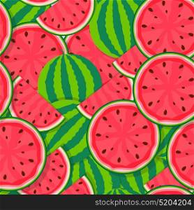 Seamless Pattern Background from Watermelon. Vector Illustration. EPS10. Seamless Pattern Background from Watermelon. Vector Illustration