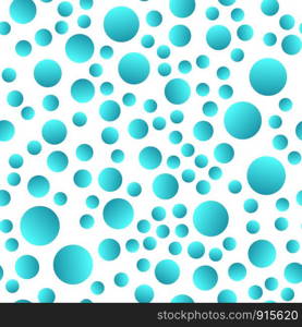 Seamless pattern background. Modern abstract and Classical antique concept. Geometric creative design stylish theme. Illustration vector. Blue tone gradient tone color. Circular shape