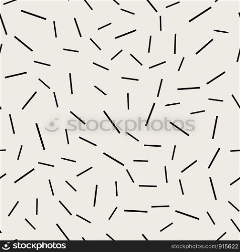Seamless pattern background. Modern abstract and Classical antique concept. Geometric creative design stylish theme. Illustration vector. Black and white color. Thin line straight shape