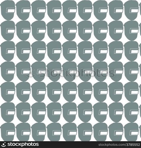 Seamless pattern background of electrical tape on white baclground