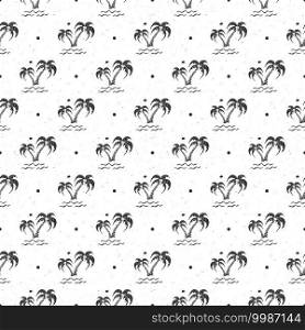 Seamless pattern background with hand drawn palm trees, summer seamless, background, vector illustration.. Seamless pattern background with hand drawn palm trees, summer seamless, background, vector illustration
