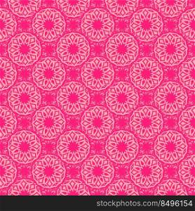 Seamless pattern based on traditional Asian elements 