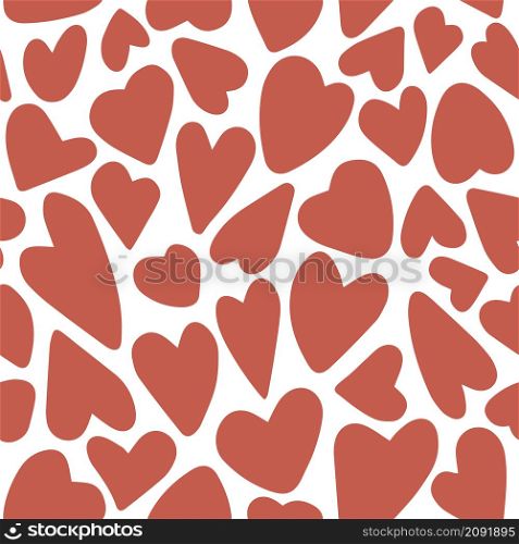 Seamless pattern cartoon Valentine&rsquo;s day hand drawn hearts that easy and fun to create a beautiful design stuff perfect for Valentines Day greeting cards, wedding invites.. Seamless pattern cartoon hand drawn hearts perfect for Valentines Day greeting cards, wedding invites.