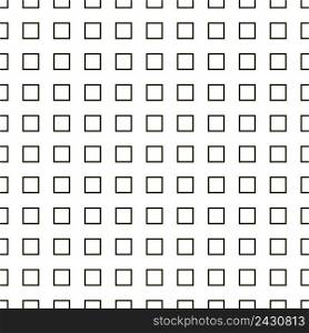 Seamless pattern contours of a square window of an apartment building, vector seamless pattern