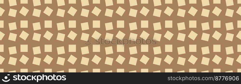 Seamless pattern for creative design. An original decoration with a geometric shape for postcards, banners, posters, invitations, greetings and backgrounds. A square figure in a pattern.