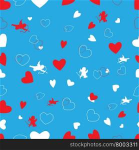 seamless pattern for Valentine&rsquo;s day