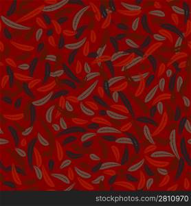 Seamless pattern from abstract autumn leaves(can be repeated and scaled in any size)