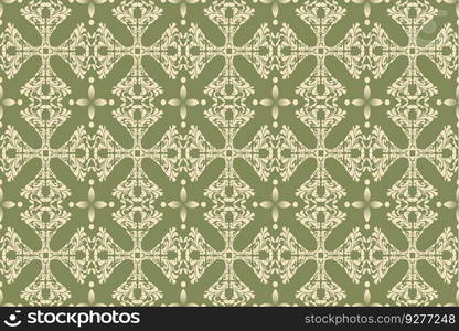 Seamless pattern green background Royalty Free Vector Image