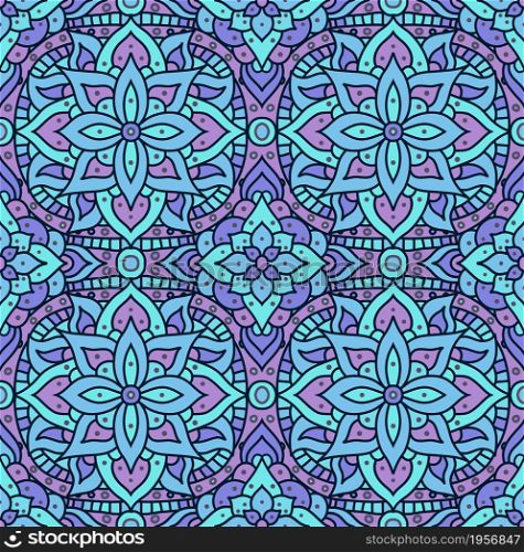 Seamless pattern mandala. Boho indian seamless texture. Vector batil blue design.. Seamless pattern mandala. Boho indian seamless texture. Vector batil blue design. Floral india print.