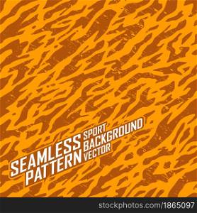 Seamless pattern modern camouflage background for extreme jersey team, racing, cycling, leggings, football, gaming and sport livery.
