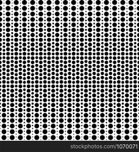 Seamless pattern of blend circles. Seamless pattern of blend circles black and white