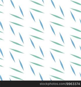 seamless pattern of dashes on a white background. Fashionable textile prints and decorative panels are used in the modern interior. Vector seamless pattern Eps 10