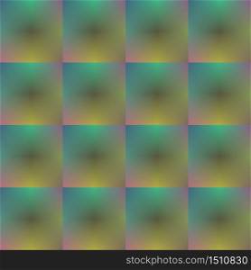 Seamless pattern of glass convex mosaic, volumetric checkers, glass blocks. Holographic effect. Vector illustration. Seamless pattern of glass convex mosaic, volumetric checkers, glass blocks. Holographic effect.
