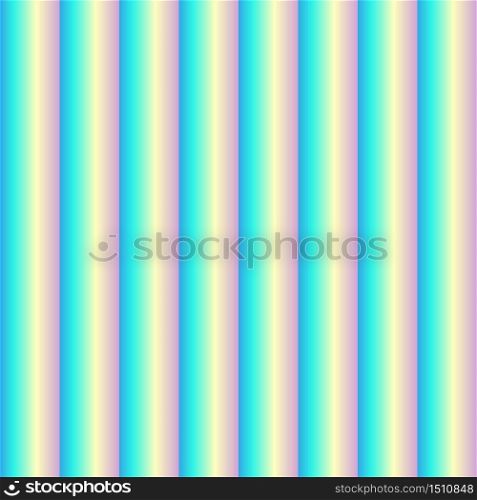 Seamless pattern of glass convex stripes, volumetric checkers, glass blocks. Cellular polycarbonate. Holographic effect. Vector illustration. Seamless pattern of glass convex mosaic, volumetric checkers, glass blocks. Holographic effect.