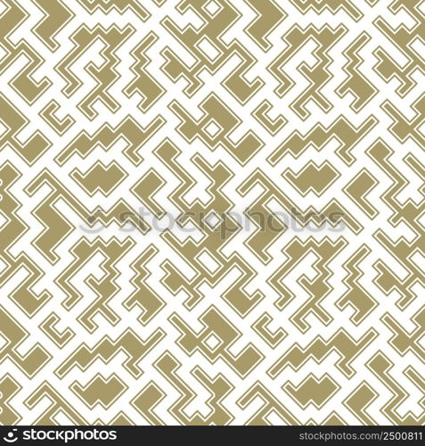 Seamless pattern of lines and abstract shapes of different sizes and shapes. Pattern for texture, textiles, banners and simple backgrounds