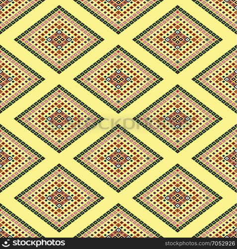 Seamless pattern of the colored blocks. Abstract vector design.. Block3