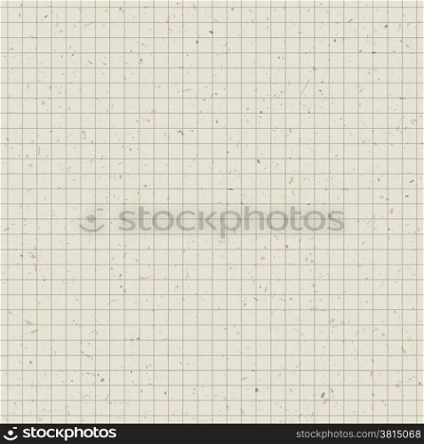 Seamless pattern. Paper of exercise book