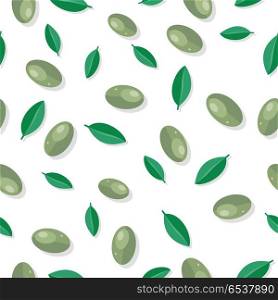 Seamless Pattern Tapas Variety Appetizers Snacks. Seamless pattern tapas variety of appetizers, snacks, in Spanish cuisine. Spain food concept in flat design endless texture. Olives isolated on white. Plate of olives. Olives at Spain festival. Vector