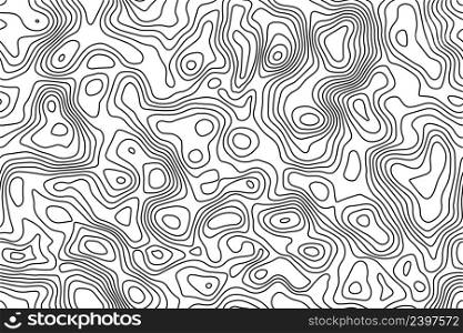Seamless pattern topographic map background. Vector illustration. Detailed topographic map. Thin line design.. Seamless pattern topographic map background.
