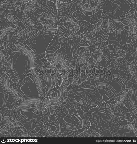 Seamless pattern. Topographic map background with space for copy Seamless texture. geographic grid abstract vector illustration . Mountain hiking trail terrain .. Seamless pattern. Topographic map background with space for copy Seamless texture. Line topography map contour background , geographic grid . Mountain hiking trail over terrain .