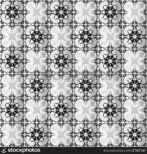 Seamless pattern, vector, geometric ornament