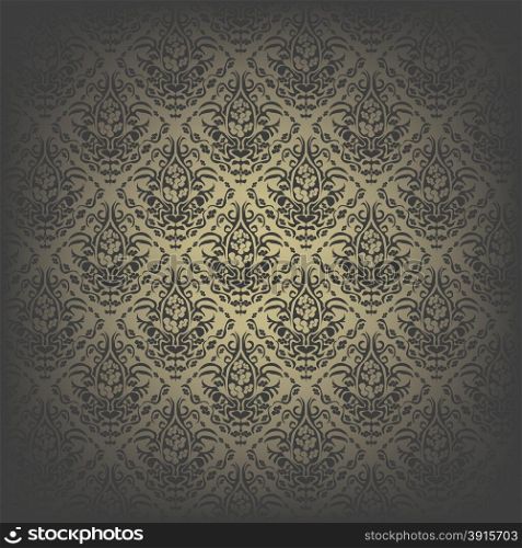 Seamless pattern Vintage wallpaper