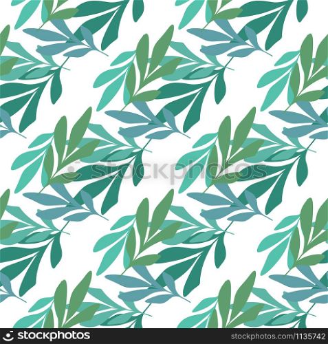 Seamless pattern with abstract exotic plant. Tropical pattern, palm leaves seamless vector floral background. design for fabric, textile print, wrapping paper. Vector illustration. Seamless pattern with abstract exotic plant. Tropical pattern, palm leaves seamless vector floral background.