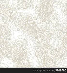 Seamless pattern with abstract fingerprints.