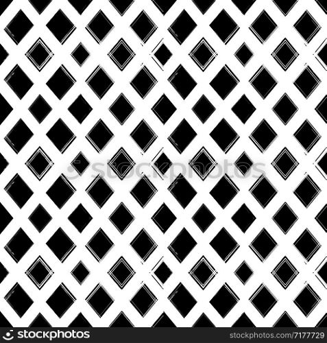 Seamless pattern with abstract ink lines. Texture for wallpapers, pattern fills, web page backgrounds