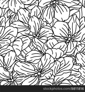 Seamless pattern with apple tree flowers. Beautiful decorative plants. Natural background.. Seamless pattern with apple tree flowers. Beautiful decorative plants.