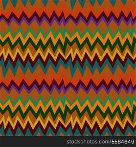 Seamless pattern with Aztec elements