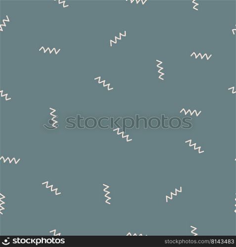 Seamless pattern with broken line for textiles, texture and simple backgrounds.