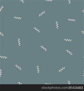 Seamless pattern with broken line for textiles, texture and simple backgrounds.