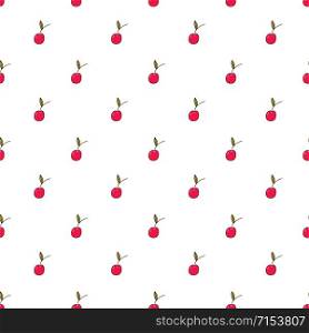 Seamless pattern with cherry. Endless repeating print background texture. Fabric design. Wallpaper vector illustration. Seamless pattern with cherry. Endless repeating print background texture. Fabric design. Wallpaper vector illustration.