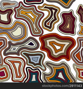 Seamless pattern with colored elements