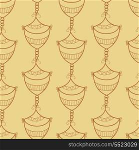 Seamless pattern with design element