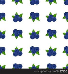 Seamless pattern with fresh bright exotic blueberries on white background. Summer fruits for healthy lifestyle. Organic fruit. Cartoon style. Vector illustration for any design. Seamless pattern with fresh bright exotic blueberries on white background. Summer fruits for healthy lifestyle. Organic fruit. Cartoon style. Vector illustration for any design.