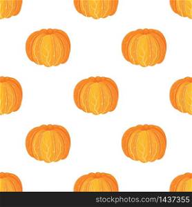 Seamless pattern with fresh bright exotic peeled tangerine or mandarin isolated on white background. Summer fruits for healthy lifestyle. Organic fruit. Vector illustration for any design. Seamless pattern with fresh bright exotic peeled tangerine or mandarin isolated on white background. Summer fruits for healthy lifestyle. Organic fruit. Vector illustration for any design.