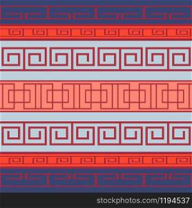 Seamless pattern with Greek pattern for your creativity