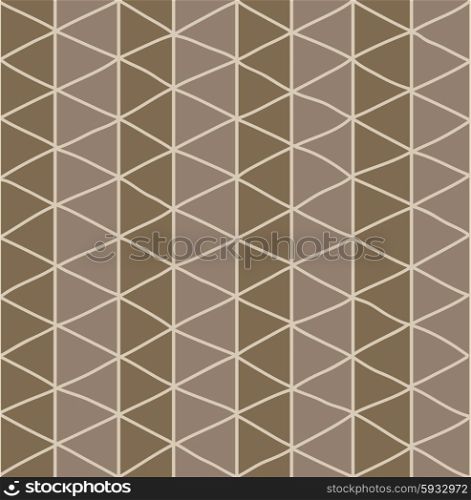 Seamless pattern with hand drawn line grid pattern, vector illustration