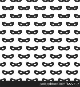Seamless pattern with mask. Black and white carnival simple design. Superhero mask. Traditional venetian festive carnival icon. Masquerade. Vector illustration. Background. Texture. Symbols. Seamless pattern with mask. Black and white carnival simple design. Superhero mask. Traditional venetian festive carnival icon. Masquerade. Vector illustration. Background. Texture. Symbols pictogram
