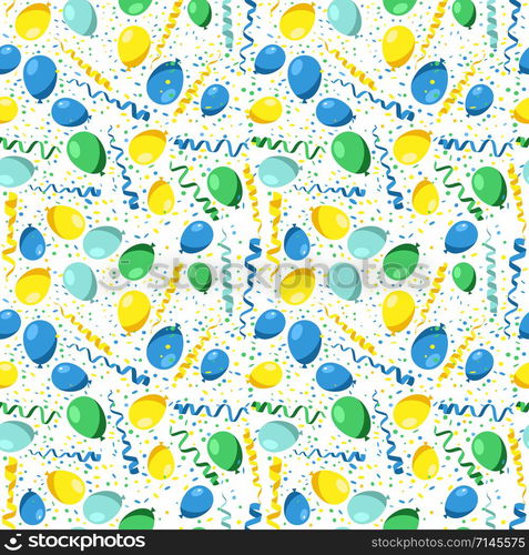 seamless pattern with monsters vector illustration. Seamless baby pattern with monsters vector illustration.