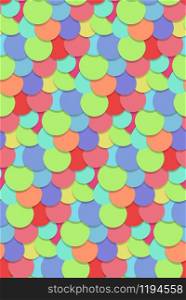 Seamless pattern with multicolored confetti for your creativity