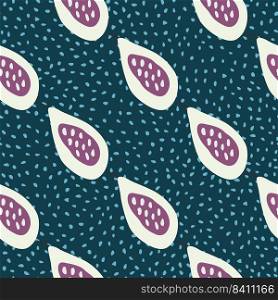 seamless pattern with papayas. Papaya ornament background. Fruits backdrop. Design for fabric, textile print, wrapping paper, kitchen textiles, cover. Vector illustration. seamless pattern with papayas. Papaya ornament background. Fruits backdrop.