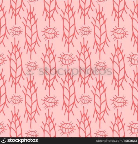 Seamless pattern with simple scandi ornament. Background for childish fabric or wallpaper. Repeating pattern in decorative style. Fashionable design for textile. Seamless pattern with simple scandi ornament. Background for childish fabric or wallpaper. Repeating pattern in decorative style. Fashionable design for textile.
