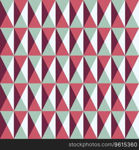 Seamless pattern with squares and triangles Vector Image