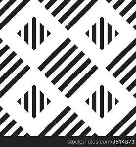 Seamless pattern with squares Royalty Free Vector Image
